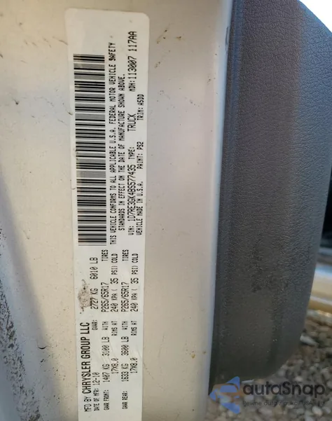 2011 Dodge Dakota Slt z USA, uszkodzony, nr VIN 1D7RE3GK4BS577435